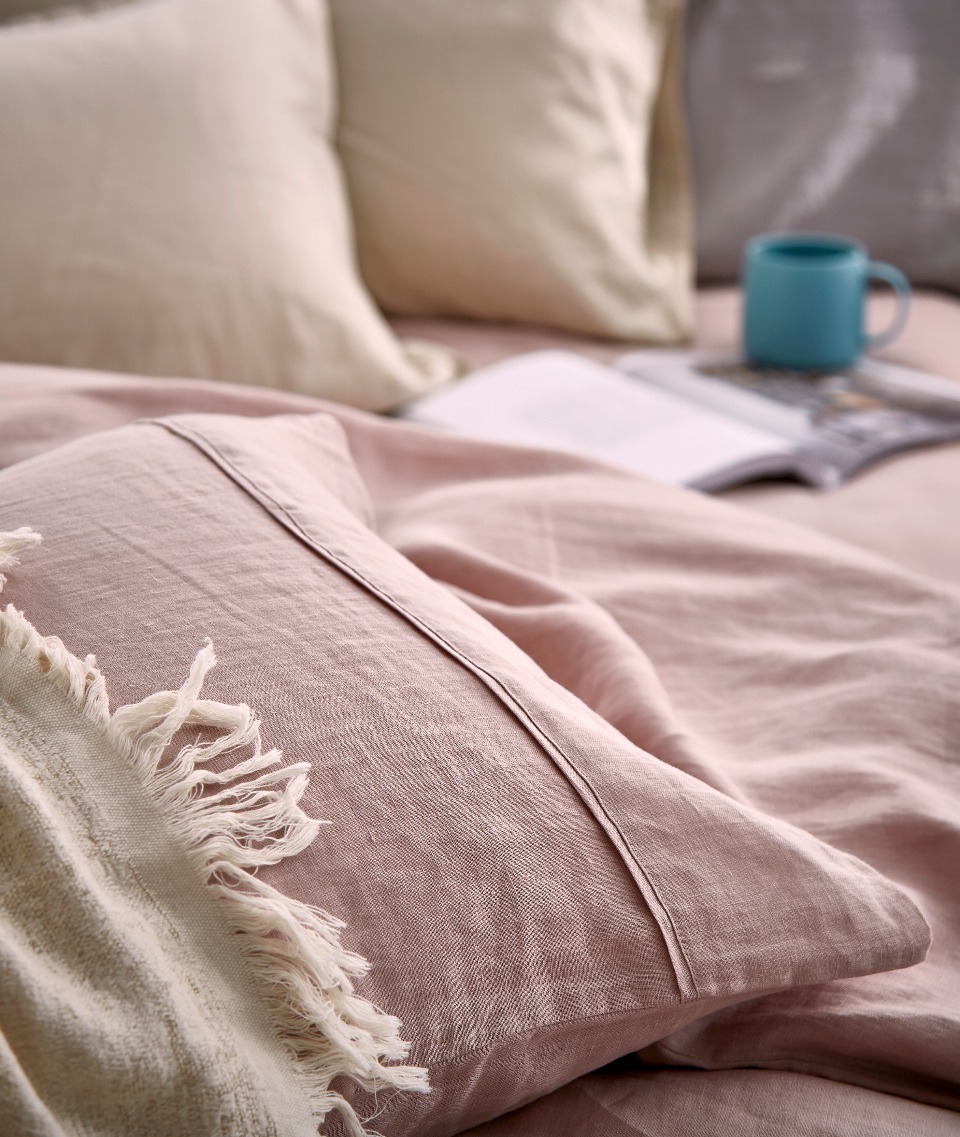 Wholesale Customized Stone Washed 100% Linen Duvet Cover Sheet Sheets Comfort Bedding