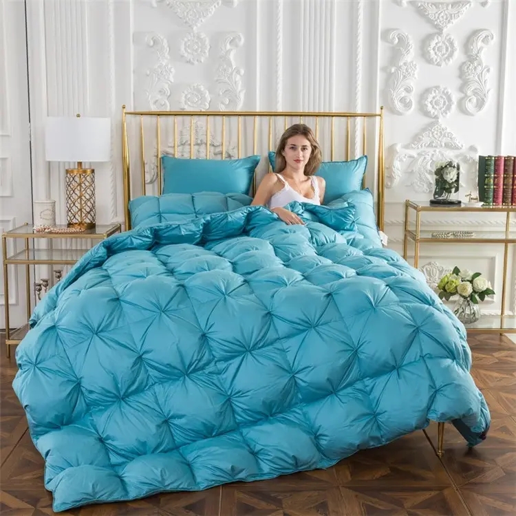 White Goose Down Hotel Bed Duvet Down Quilt Supports OEM And ODM