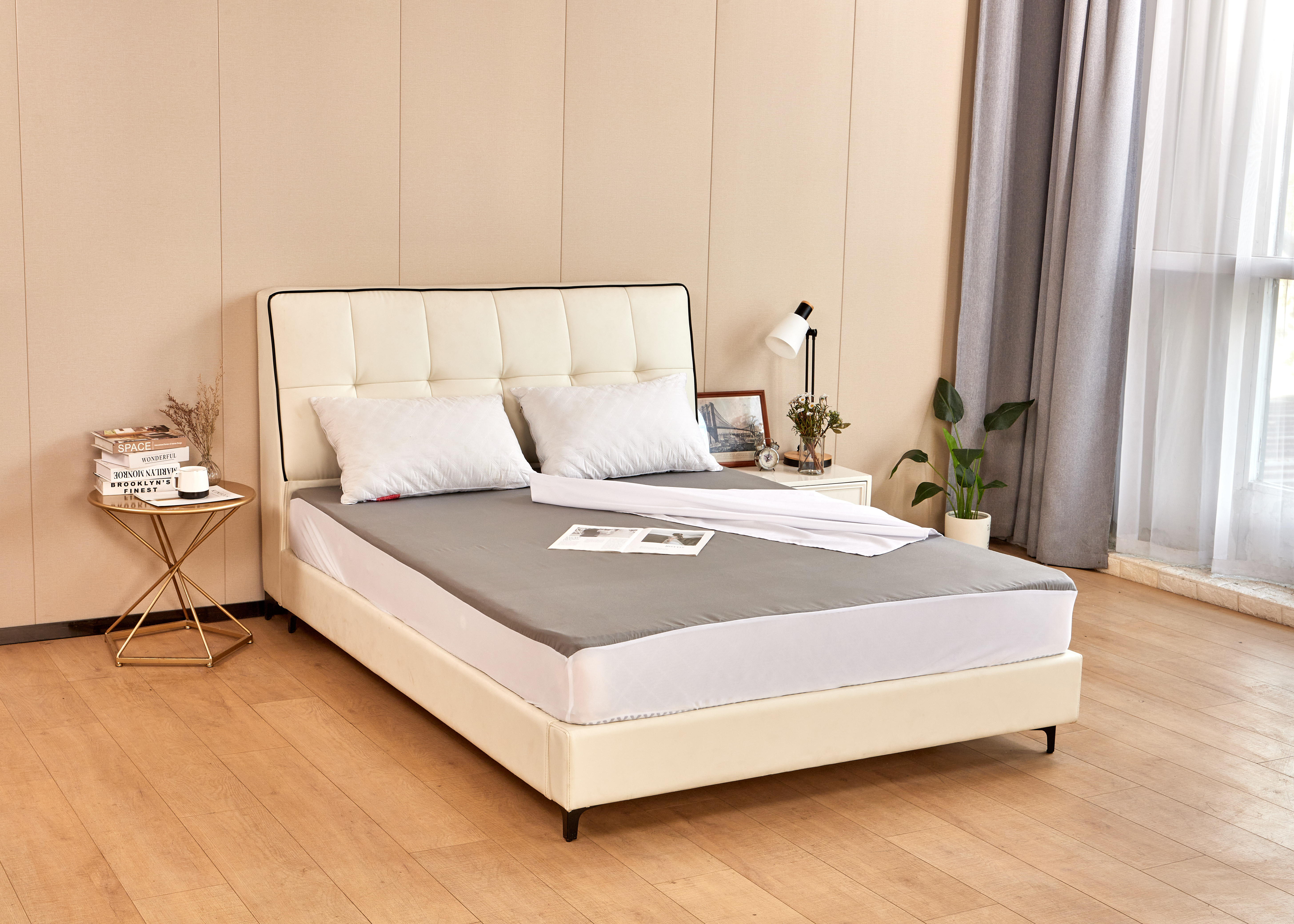 Factory Custom Sheets 100% Polyester Fitted Sheet Deep Pocket Set Support OEM ODM