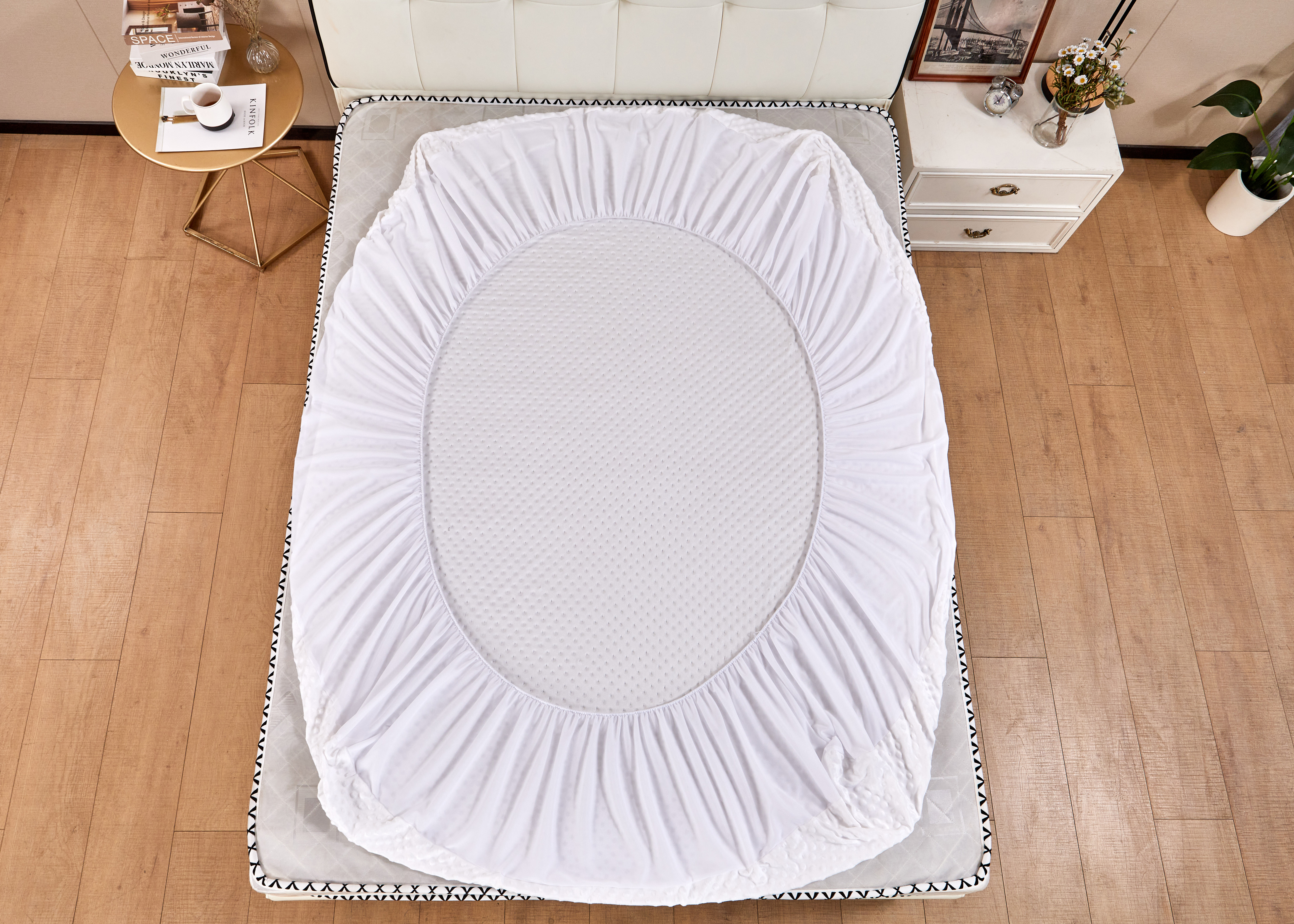 Factory Custom Sheets 100% Polyester Fitted Sheet Deep Pocket Set Sheets Custom OEM ODM