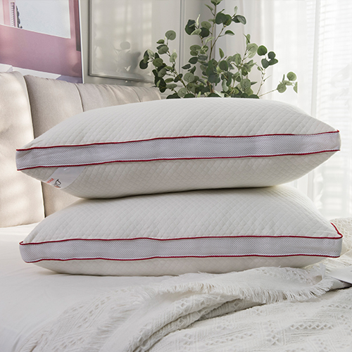 Pillow Custom OEM ODM Wrapping Red And Blue, Customizable Chemical Fiber Filling