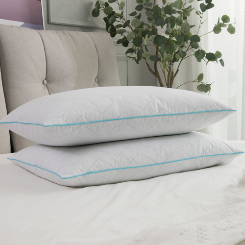 Pillow Custom OEM ODM Wrapping Red And Blue, Customizable Chemical Fiber Filling