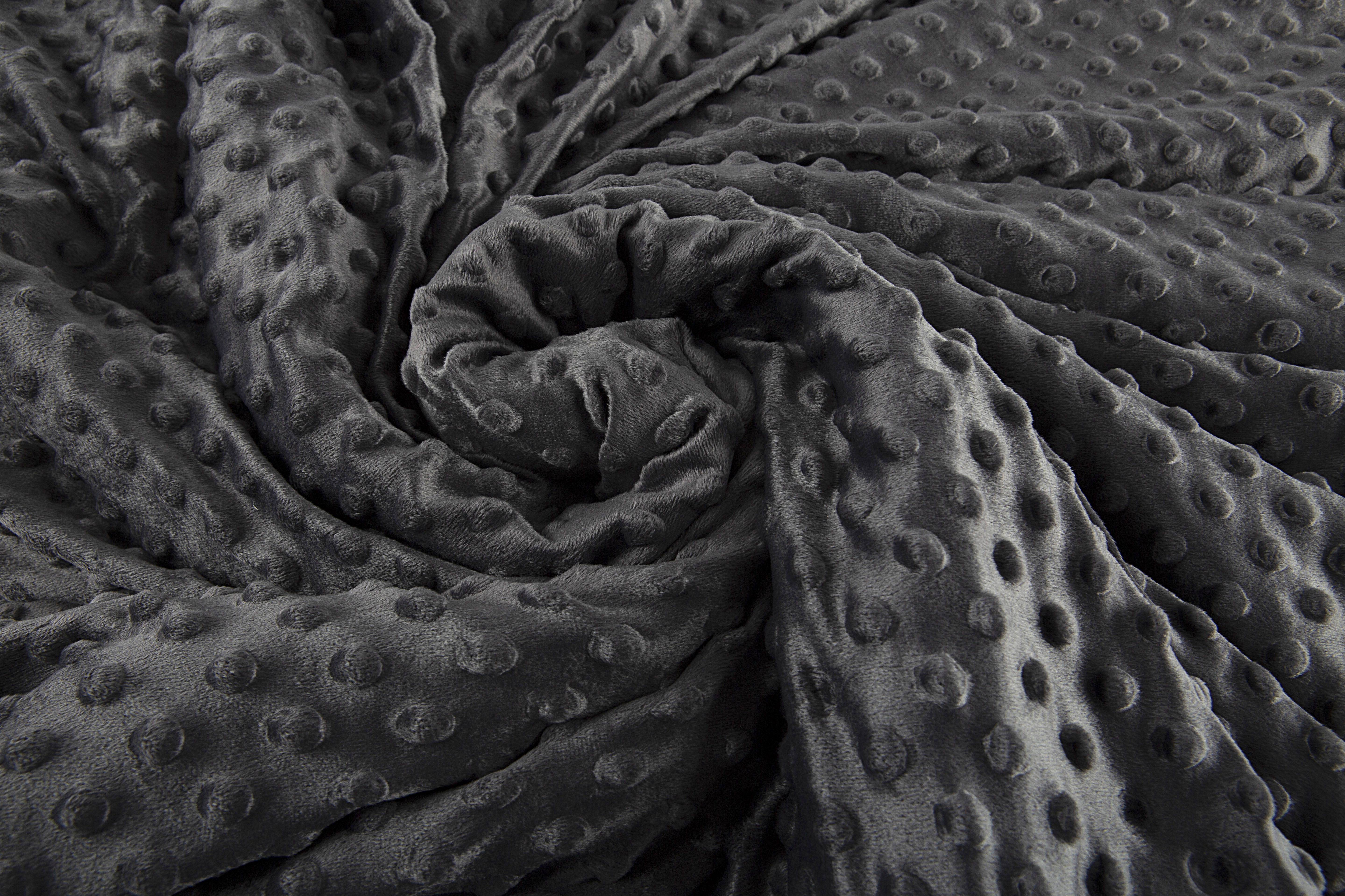 Gravity Blanket Sensory Adult 15 Pound Weighted Blanket Treatment for Insomnia Aggravated Blanket Anxiety Custom Weighted Blanket