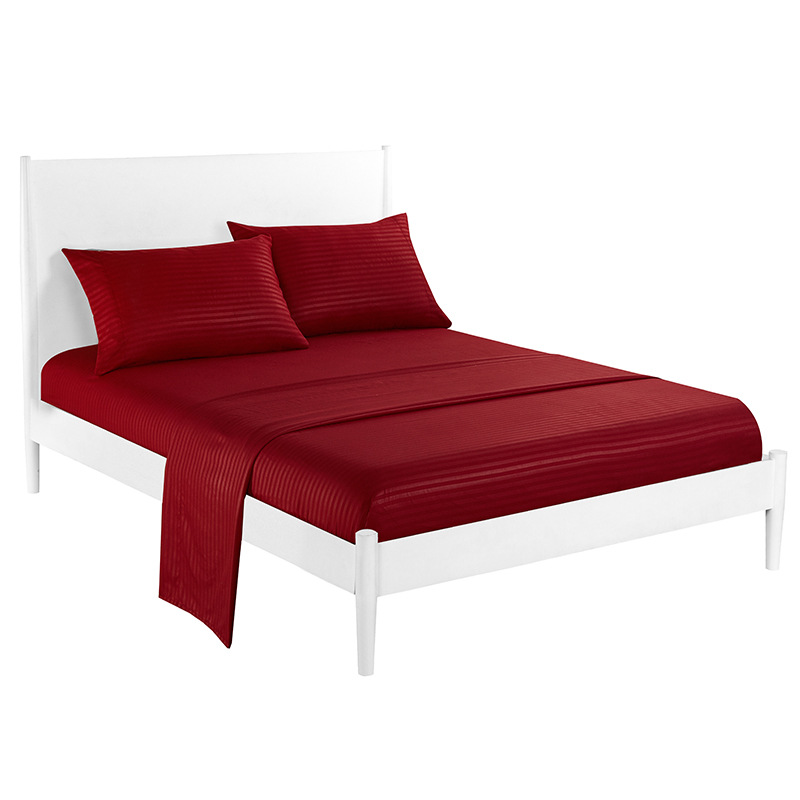 Bed Linen Four Bedding Set High-end Luxury Summer Solid Color Bedding Set Support OEM ODM