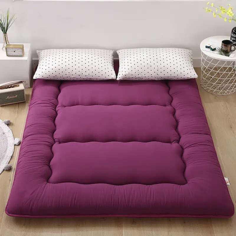 Japanese Padded Tatami Mattress Living Room Bedroom Floor Spread Sleeping Mat Folding Bed Mattress Bedding