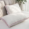 Pillow Custom OEM ODM Wrapping Red And Blue, Customizable Chemical Fiber Filling