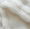 Faux Rabbit Fur Shaggy Blanket with Rolled Edges, Single Layer, Double-Sided, Four-Season Use