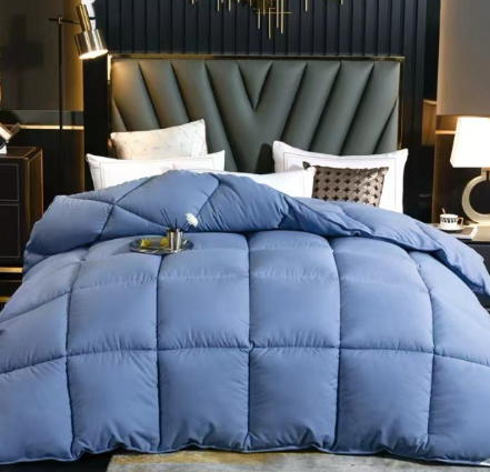 100% Cotton Thick Down Quilt Warm Bedding Featherfill Five-Star Hotel Spring/Autumn/Winter Quilt Gift