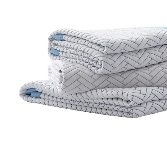 New cool PE mat black technology speed dry ice cool ice silk mat high-end home mat mattress