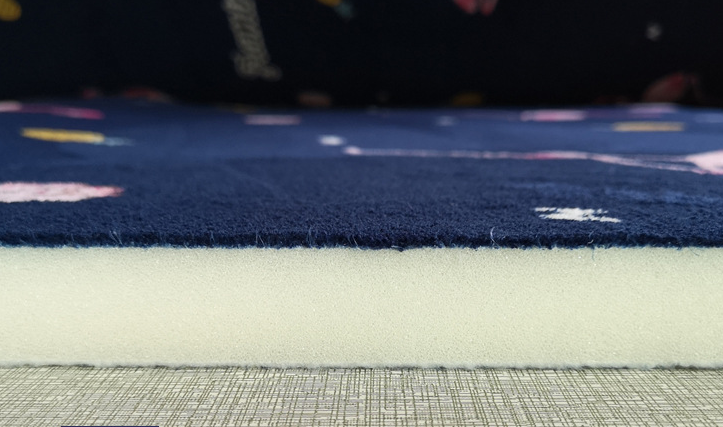 Home tatami bedroom carpet covered with thick coral velvet mat living room children's room baby crawling blanket